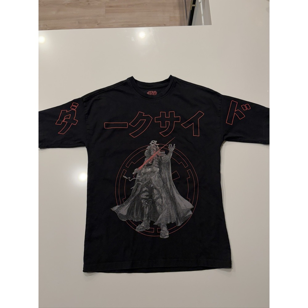 Star Wars Darth Vader T-Shirt Men XS Black Samurai Graphic Print BoxLunch